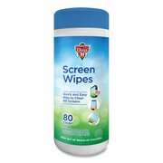 Dust-Off Premoistened Monitor Cleaning Wipes, Cloth, 6 x 6 1/2, 80/Tub DSCT